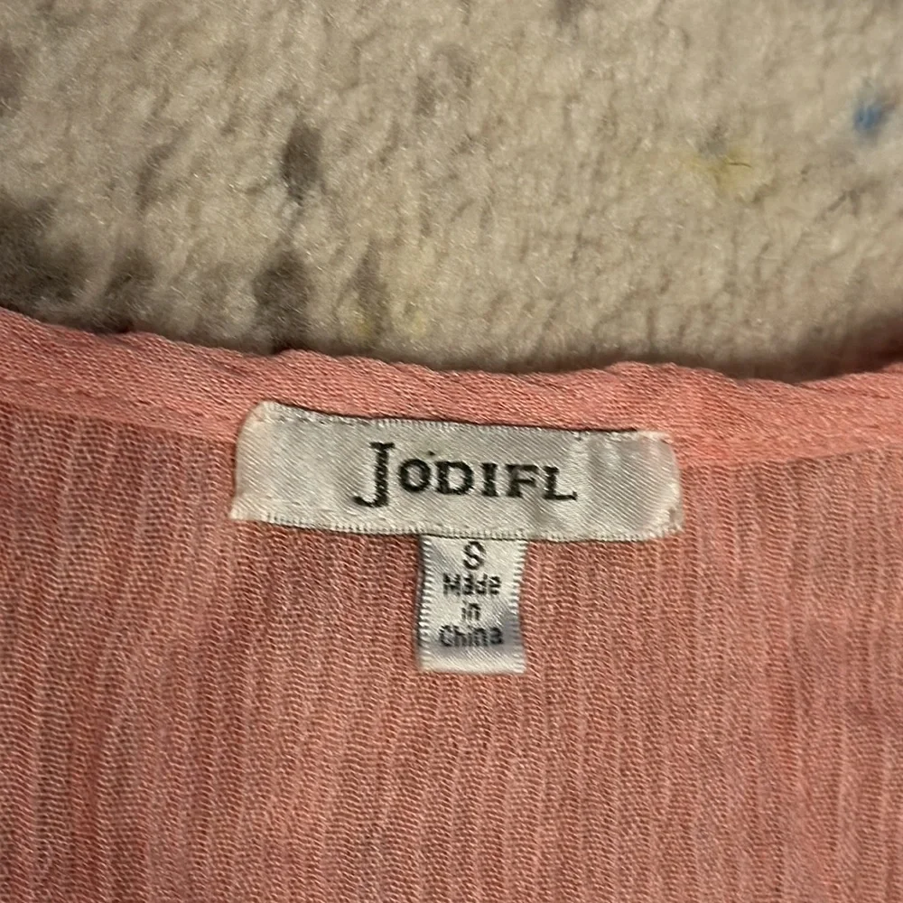 Jodifl Peachy Pink Dress Size S. SKU: 40